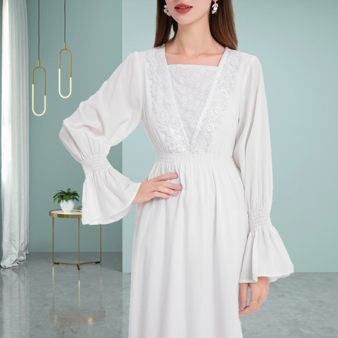 Deenadourdour® Stijlvolle elegante Tencel-jurk