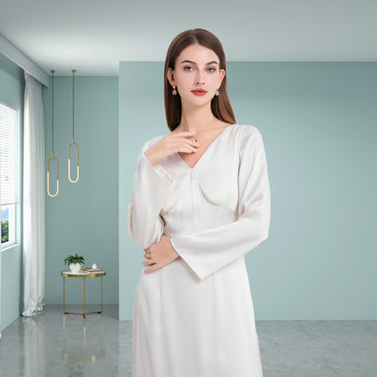 Deenadourdour® Met Onregelmatig Avant-Garde Silhouet Sierlijk Casual Jurk